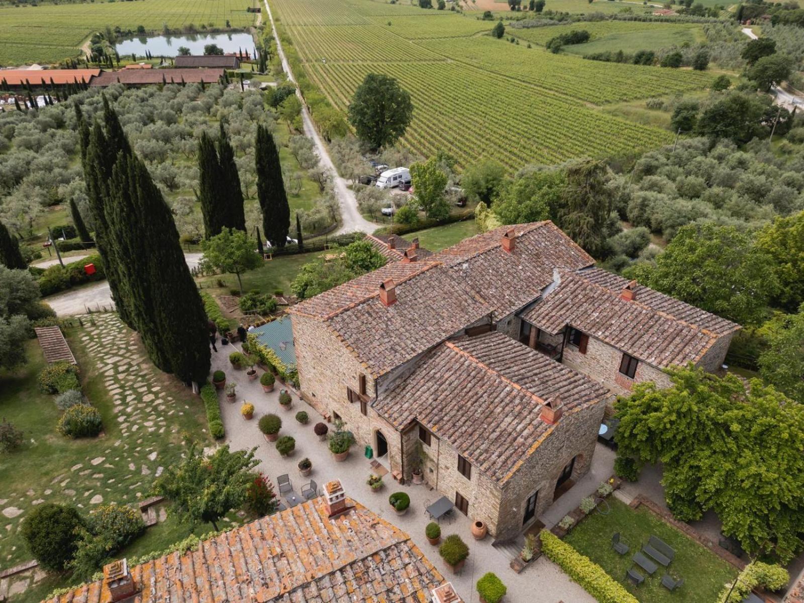 Il Palazzo - Agriturismo, Winery Αρέτσο Εξωτερικό φωτογραφία